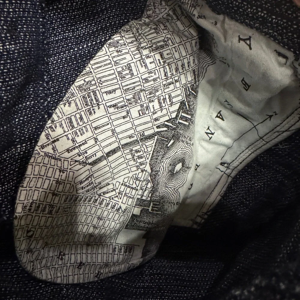 Taylor Stitch Navy Apres Organic Cotton Jogger Pants Mens Medium Drawstring
